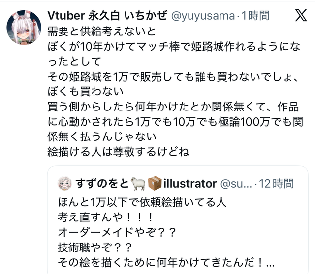 絵師「イラストを1万円以下で依頼受けてる人、考え直せ！オーダーメイドだぞ？！」 | 絵師「イラストを1万円以下で依頼受けてる人、考え直せ！オーダーメイドだぞ？！」 | 絵師「イラストを1万円以下で依頼受けてる人、考え直せ！オーダーメイドだぞ？！」 | 絵師「イラストを1万円以下で依頼受けてる人、考え直せ！オーダーメイドだぞ？！」 | 絵師「イラストを1万円以下で依頼受けてる人、考え直せ！オーダーメイドだぞ？！」 | 絵師「イラストを1万円以下で依頼受けてる人、考え直せ！オーダーメイドだぞ？！」 | 絵師「イラストを1万円以下で依頼受けてる人、考え直せ！オーダーメイドだぞ？！」 | 絵師「イラストを1万円以下で依頼受けてる人、考え直せ！オーダーメイドだぞ？！」 | 絵師「イラストを1万円以下で依頼受けてる人、考え直せ！オーダーメイドだぞ？！」 | 絵師「イラストを1万円以下で依頼受けてる人、考え直せ！オーダーメイドだぞ？！」 | 絵師「イラストを1万円以下で依頼受けてる人、考え直せ！オーダーメイドだぞ？！」 | 絵師「イラストを1万円以下で依頼受けてる人、考え直せ！オーダーメイドだぞ？！」 | やっちまった速報(画像09105837281974_12)